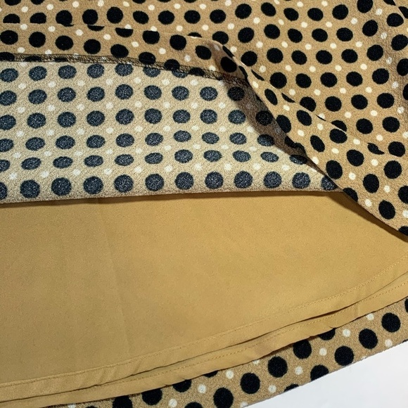 Ann Taylor Tan and Navy Skirt size 8 - Picture 6 of 7